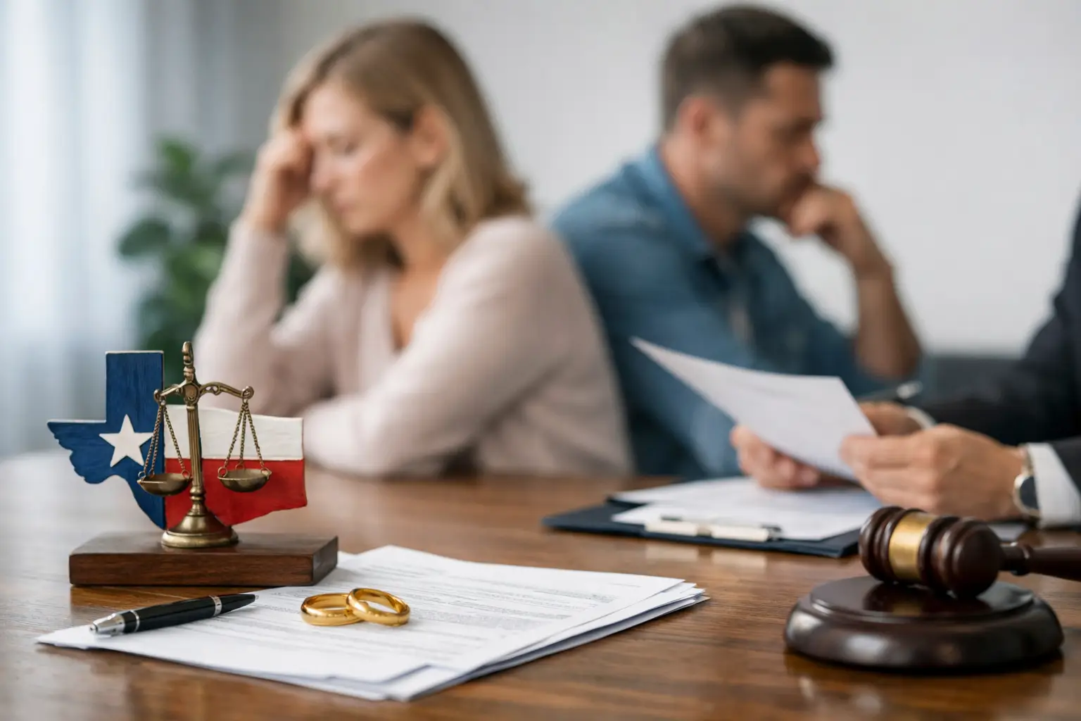 Uncontested Divorce Filing Example in Texas
